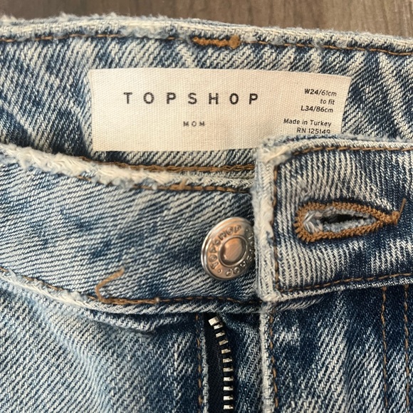 Topshop Mom jeans - Picture 2 of 3